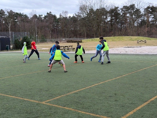 Activiteit bij AZC Zeist